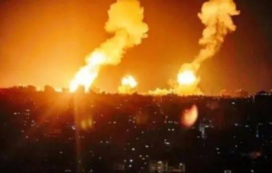 سماع دوى انفجارات فى مدينة سيريك بمحافظة هرمزغان الإيرانية