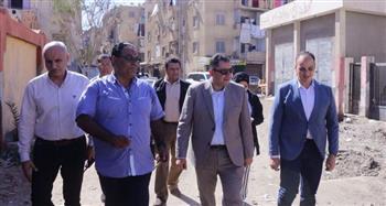 محافظ دمياط يتابع تطوير منطقة محطة الصرف بالمنتزه