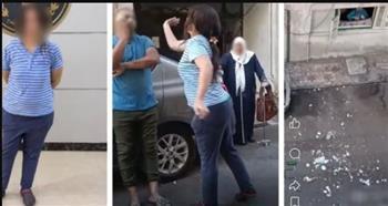بعد التعدي على مالك مغسلة.. ضبط سيدة ألقت زجاجات من شرفة منزلها بالإسكندرية