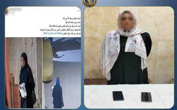   سقوط سيدة سرقت هاتفين من محل بالقليوبية