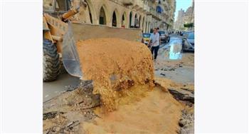 محافظ الاسكندرية يوجه برفع كفاءة شبكة الطرق والبنية التحتية لتحقيق السيولة المرورية
