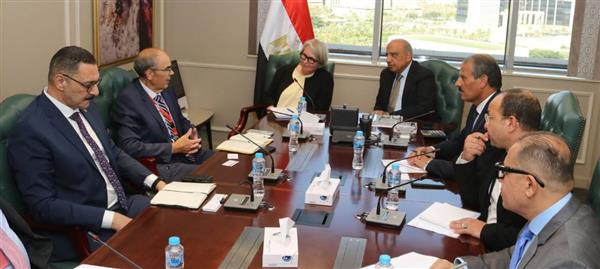 وزير الكهرباء يستقبل سفيرة فنلندا بالقاهرة