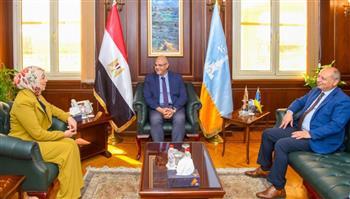 محافظ الإسكندرية يستقبل القنصل العام لدولة ليبيا لبحث تعزيز التعاون المشترك