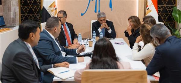 وزير السياحة والآثار يبحث مع رئيسة اتحاد شركات السفر والسياحة الفرنسية تعزيز التعاون