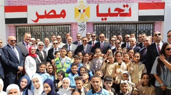 تطوير مدرسة المنايل الابتدائية بالخانكة.. تفاصيل جولة محافظ القليوبية وقيادات مستقبل وطن