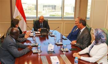 وزير الكهرباء يبحث مع الرئيس التنفيذي لمنظمة "IEC" سبل دعم التعاون الفني