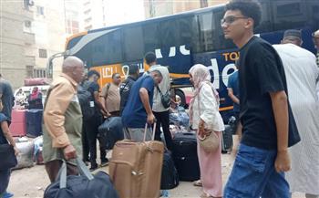 مواصلة تفويج السودانيين من الإسكندرية وارتفاع إجمالي العائدين إلى أكثر من 5 آلاف