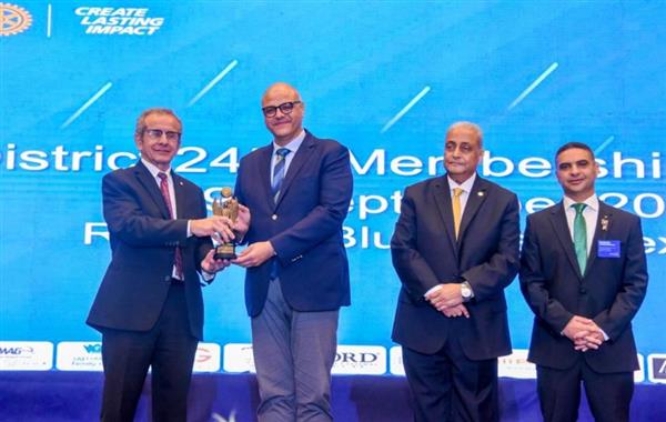 محافظ الإسكندرية يشهد مؤتمر تنمية العضوية الروتارية 2026