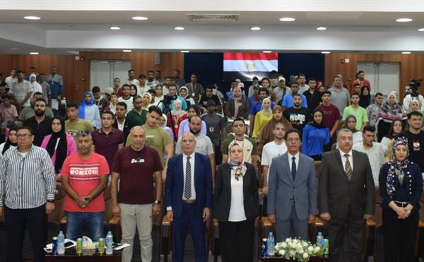 رئيس جامعة بنها يشهد ختام المهرجان الرياضي الثالث لذوي الهمم