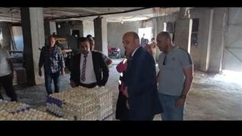 ضبط 228 ألفًا و600 بيضة فاسدة داخل مزرعة دواجن بالغربية