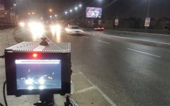 خلال 24 ساعة.. رادار المرور يلتقط 1014 سيارة مخالفة