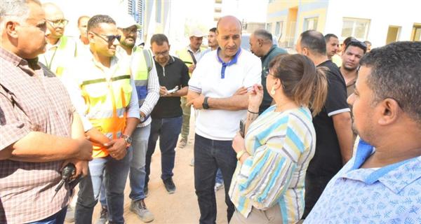 محافظ أسيوط يتفقد محطة مياه المعابدة المرشحة الجديدة بأبنوب
