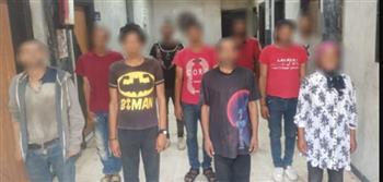   ضبط 10 أشخاص لاستغلال 8 أطفال في التسول واستجداء المارة بالقاهرة