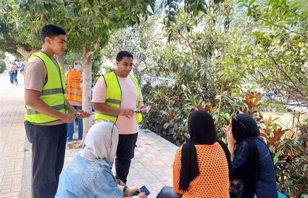 حملات توعوية مكثفة لطلاب جامعة الإسكندرية للوقاية من مخاطر الإدمان