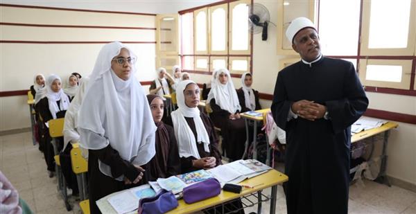 رئيس قطاع المعاهد الأزهرية ومحافظ الغربية يفتتحان معهد فتيات محمود راشد سويدان بالغربية