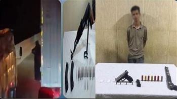 مصرع مسجلين خطر وضبط آخر قاموا باستيقاف سائقي «النقل» لسرقتهم بالإكراه بالجيزة