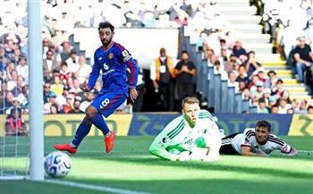 الدوري الإنجليزي.. مانشستر يونايتد يتعادل مع فولهام