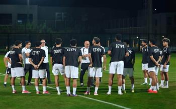   منتخب مصر يواصل تدريباته استعدادًا لمباراة أنجولا