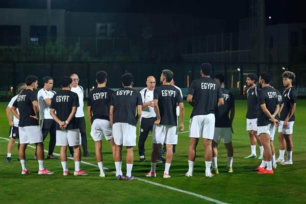 منتخب مصر يواصل تدريباته استعدادًا لمباراة أنجولا