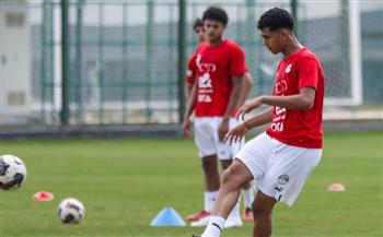   منتخب مصر الناشئين يختتم تدريباته قبل السفر إلى سويسرا 
