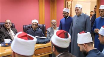 قيادات الأزهر يتفقدون الدورة التدريبية للمرشحين للابتعاث الخارجي