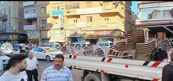   رفع أكثر من ١٠٠٠ حالة إشغال ثابت ومتحرك خلال حملات مكبرة بدمنهور