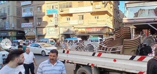 رفع أكثر من ١٠٠٠ حالة إشغال ثابت ومتحرك خلال حملات مكبرة بدمنهور