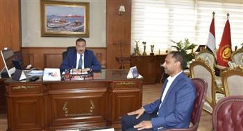   محافظ بورسعيد يستقبل النائب أحمد جوهر عضو مجلس الشيوخ