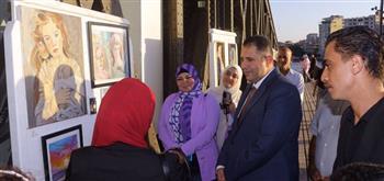 محافظ دمياط يفتتح المعرض الختامي لمخرجات الورش التدريبية
