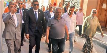 وزير الشباب يتفقد منشآت مركز شباب سموحة بالإسكندرية