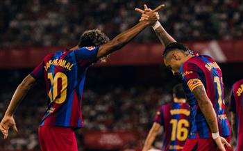   برشلونة يفرض هيمنته على الليجا.. صدارة بالعلامة الكاملة وتألق لافت لـ رافينيا ويامال