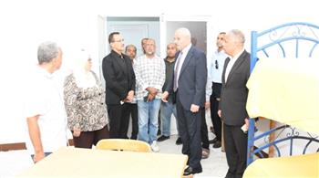   رئيس جامعة قناة السويس يتفقد المدن الجامعية ويتابع أعمال تسكين الطلاب
