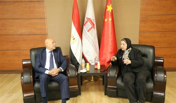 محافظ القاهرة يزور الجامعة المصرية الصينية، لبحث سبل تعزيز التعاون المشترك