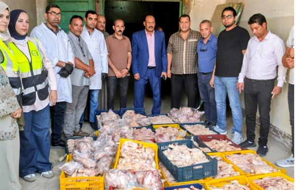 ضبط دواجن غير صالحة فى سوهاج