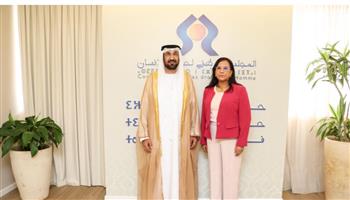   "اليماحي" يلتقي رئيسة المجلس الوطني لحقوق الإنسان بالمملكة المغربية