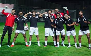   أجواء مرحة في معسكر منتخب مصر قبل مواجهة أنجولا