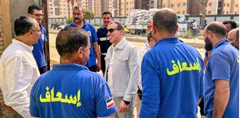   عمرو رشيد يتفقد فرع هيئة الإسعاف المصرية بمحافظة كفر الشيخ
