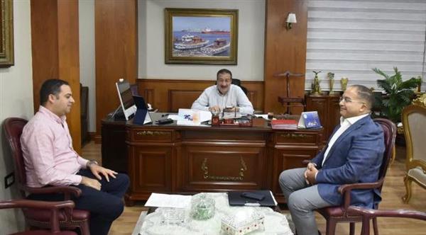 محافظ بورسعيد يستقبل النائب عادل اللمعي عضو مجلس النواب