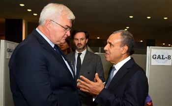 عبد العاطي ونظيره الأوكراني يبحثان تعزيز التعاون بين البلدين