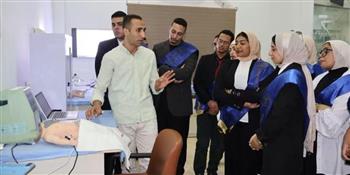  طلاب جامعة الإسكندرية يتعرفون على منظومة التعليم والتدريب بكلية الطب العسكري