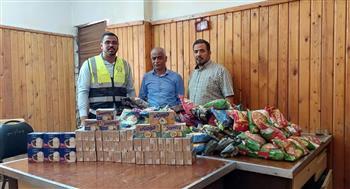 ضبط 436 أسطوانة بوتاجاز و325 عبوة غذائية منتهية الصلاحية في حملات تموينية بقنا