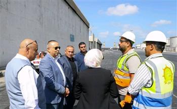   ميناء دمياط يستقبل لجنة المرور ومراجعة سلامة إجراءات الموانئ المصرية