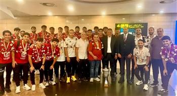   اليوم ..منتخب مصر لناشئي اليد يصل القاهرة بعد تحقيق لقب بطولة إفريقيا