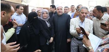 وكيل الأزهر يدلي بصوته في انتخابات صندوق التكافل الاجتماعي للعاملين