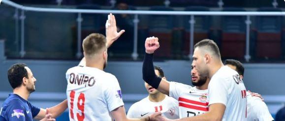 الزمالك يخسر أمام الريان القطري بثلاثية نظيفة في بطولة بني ياس للطائرة