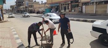 شمال سيناء: تطهير مجري وادي العريش استعدادا للأمطار والسيول المتوقعة