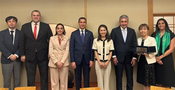 وزير السياحة يبحث مع نائب الرئيس الأول لجايكا تعزيز التعاون في الإدارة والتدريب والبحث العلمي