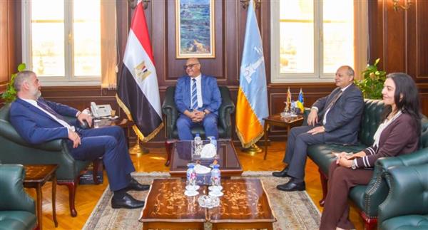 محافظ الإسكندرية يستقبل قنصل عام روسيا