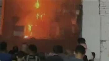 دون إصابات .. الحماية المدنية تنجح في السيطرة على حريق هائل بمطعم فى الفيوم