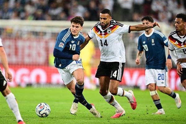 دوري أمم أوروبا.. اليونان تحقق فوزا مفاجئا على ألمانيا